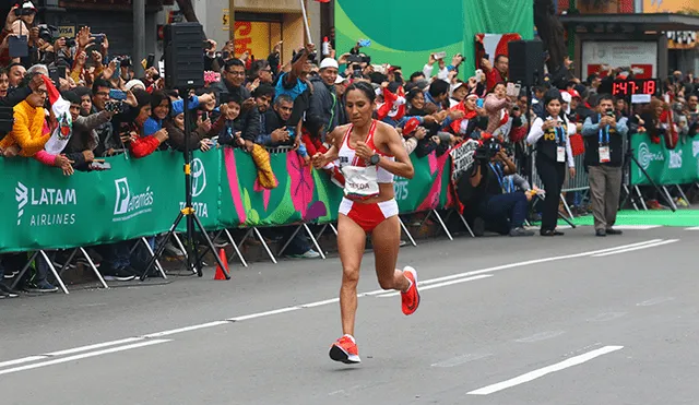 Gladys Tejeda y Christian Pacheco se llevaron la medalla de oro en la Maratón de los Juegos Panamericanos Lima 2019.