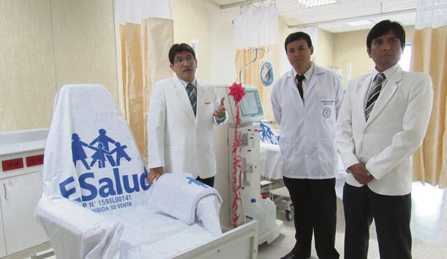 Hospital de Alta Complejidad ya tiene Unidad de Hemodiálisis