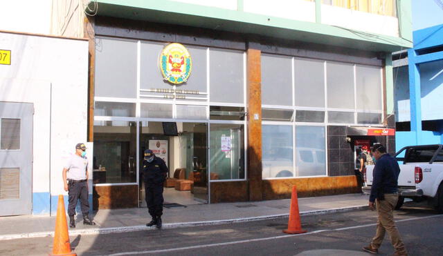 Fiscalía interviene oficinas de región policial en La Libertad por investigación en compras irregulares