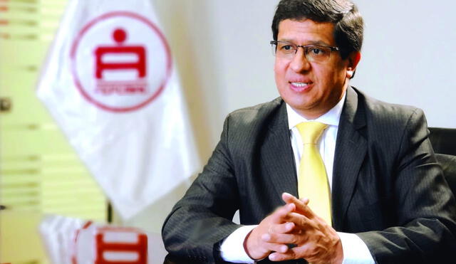 Jorge Solis, presidente del Directorio de Caja Huancayo
