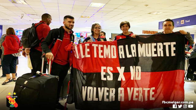 Melgar ya se encuentra en Argentina listo para enfrentar a San Lorenzo