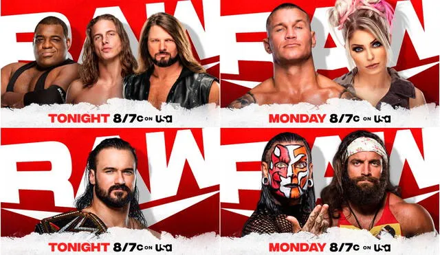 Monday Night Raw se realiza este lunes desde el Amway Center de Orlando, Florida. Foto: WWE