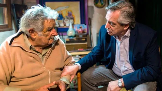 'Pepe' Mujica y Alberto Fernández se han mostrado juntos en más de una ocasión. Foto: Difusión