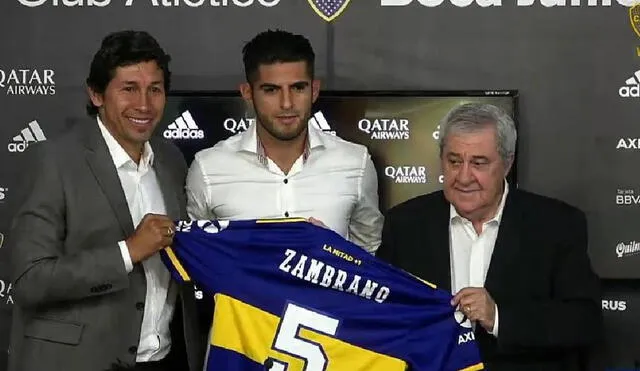 El 'León' firmó contrato con Boca Juniors a principios de este año. Foto: Prensa Boca Juniors