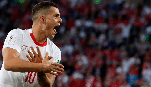 Suiza le volteó el partido a Serbia y le ganó por 2-1 en Rusia 2018