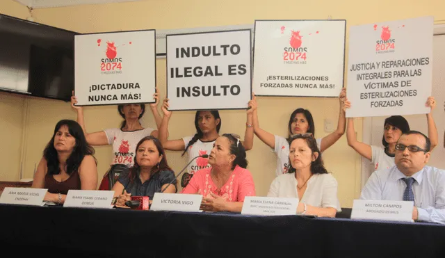 CIDH: víctimas de esterilizaciones forzadas pedirán se juzgue a Alberto Fujimori