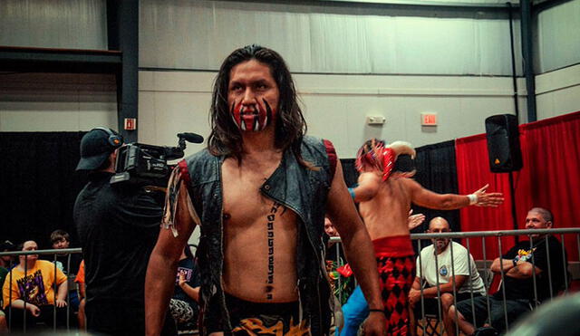 ¡Histórico! Luchador peruano hizo su debut en la WWE [FOTOS]