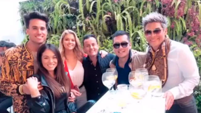 Brunella Celebra cumpleaños de Richard Acuña al ritmo de Josimar