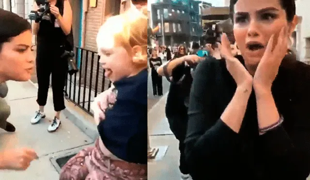 Viral: Selena Gomez quiso tener tierno gesto con niña pero no imaginó su reacción [VIDEO] 