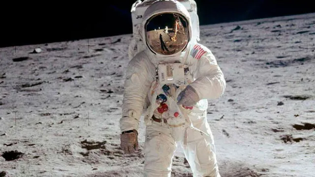 Se cumple 50 años del hombre haber llegado a la Luna. Foto: Difusión.