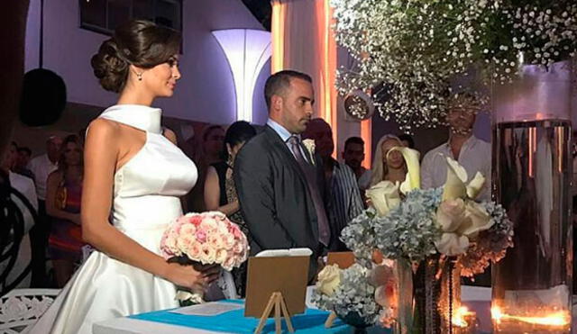 Laura Spoya y Brian Rullan: así fue la glamorosa boda en Acapulco | VIDEO
