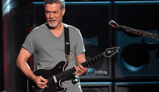 Eddie Van Halen fue diagnosticado con cáncer de garganta a inicios del 2002. Foto: Difusión
