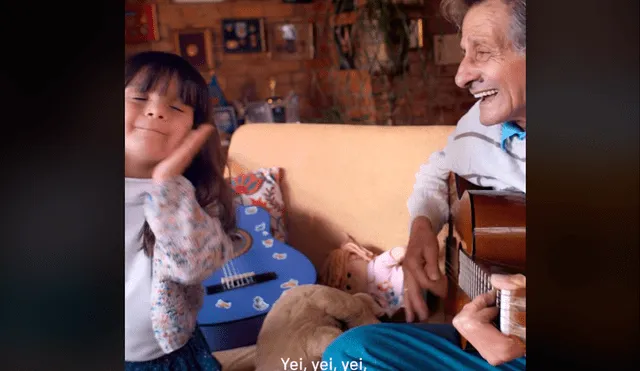 Roberto ‘Canguro’ Abugattás protagonizó emotivo comercial que conmovió a peruanos. | Foto. Captura del video de Entel