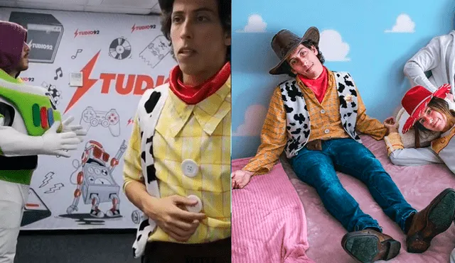 Mateo Garrido Lecca intenta hacer cómico sketch de Toy Story y falla rotundamente