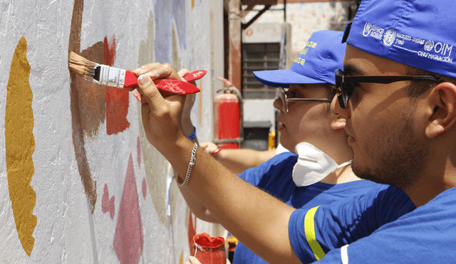Venezolanos retribuyen hospitalidad peruana con obras sociales