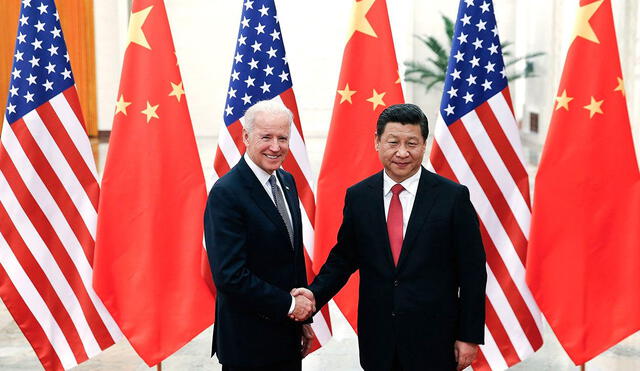 Biden confesó a Xi estar preocupado por las prácticas económicas “coercitivas e injustas” de Beijing y las represiones y abusos contra los derechos humanos en Xinjiang. Foto: AFP/Referencial