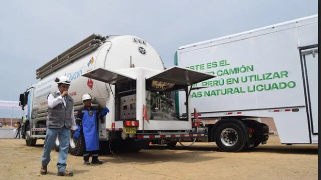 Gas natural: Se realizó con éxito el primer transporte en camión de carga