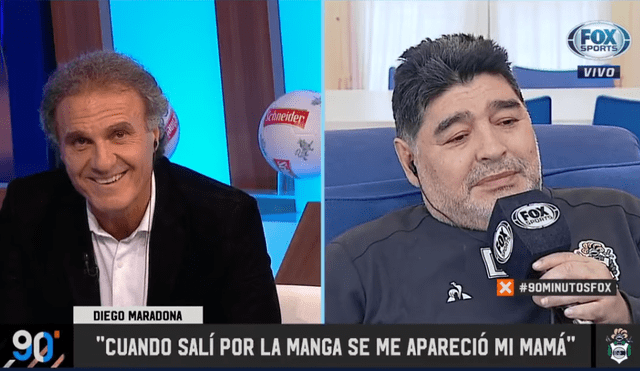 Ruggeri y Maradona