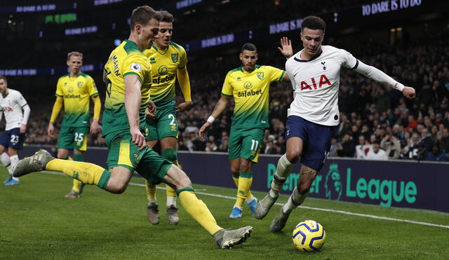 Delle Alli, jugador del Tottenham, fue suspendido por burlarse de un hombre asiático y el brote del coronavirus. Foto: AFP