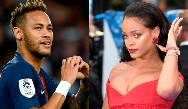 Neymar presume encuentro con Rihanna en Instagram