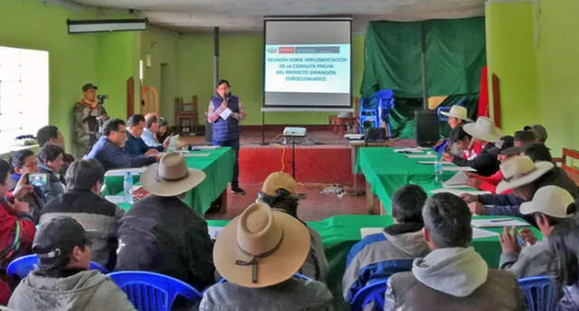 Sostienen reunión en Espinar para trata consulta previa.