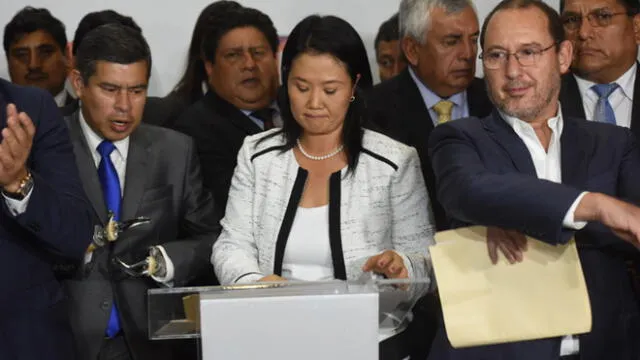 Sala de juez César San Martín verá casación de Keiko Fujimori