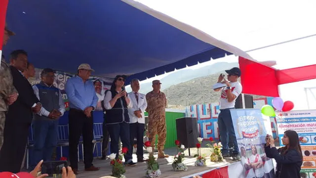Lanzan en Arequipa jornada nacional contra la anemia
