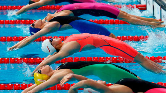 Cuatro nadadoras mexicanas