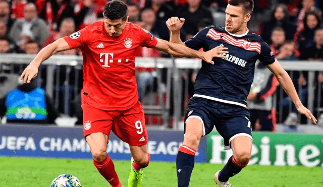 Bayern Munich vence a Estrella Roja EN VIVO: por 1-0 por la Champions League