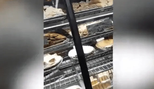 Joven acude a panadería y se lleva desagradable sorpresa [VIDEO]