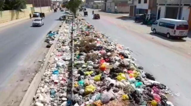 La población de Chiclayo resulta afectada por la acumulación de los residuos sólidos.