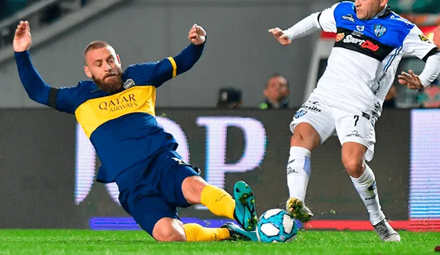 El volante italiano anotó un gol en el partido, pero Boca quedó eliminado de la Copa Argentina. Créditos: AFP
