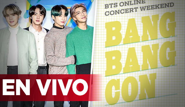 Entérate de todos los detalles de la transmisión online Bang Bang Con de BTS