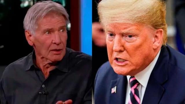 Harrison Ford ataca al presidente Donald Trump: “Ese hijo de p***”