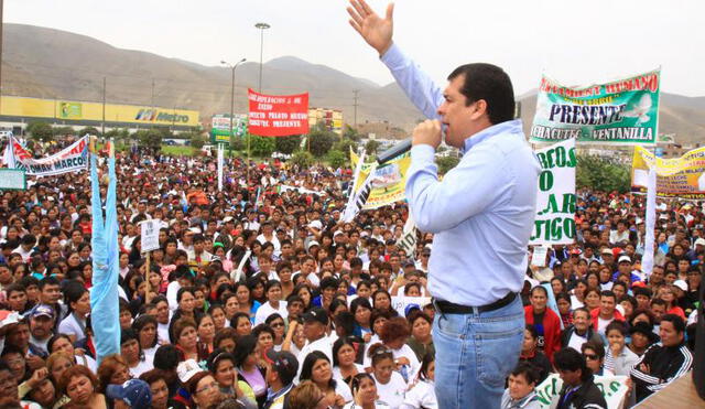 Convocan a plantón frente al PJ de Ventanilla en contra de alcalde Omar Marcos 