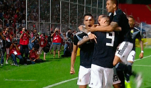 Argentina vs México: Icardi se estrenó en las redes con la 'albiceleste' [VIDEO]