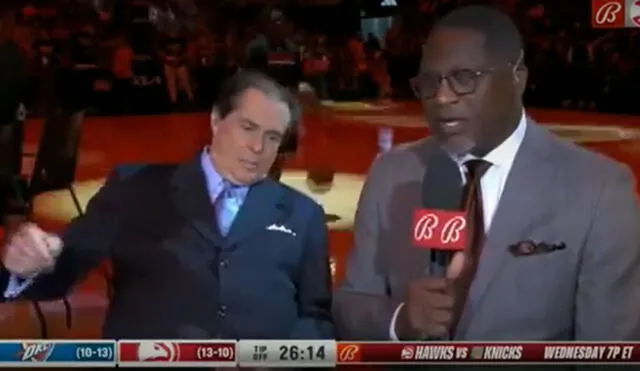 Bob Rathbun es un conocido comentarista deportivo de la NBA. Foto: captura NBA