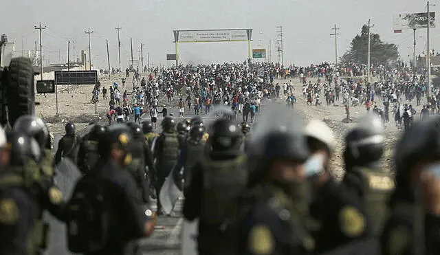 policia protestas paro agrario panamericana jorge cerdan