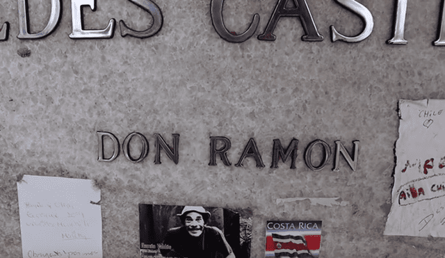 Desliza cada imagen hacia la izquierda para ver las escenas de YouTube que muestran la tumba de Don Ramón.