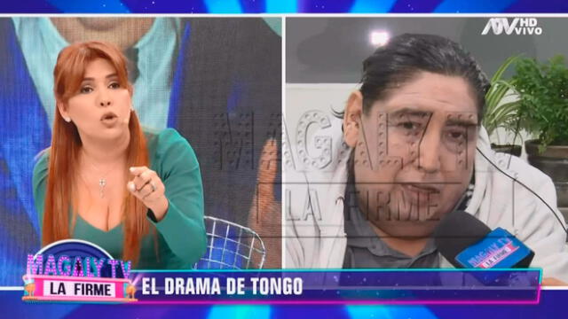 Tongo se enfrenta a Magaly Medina: “¿Tú me quieres matar?”