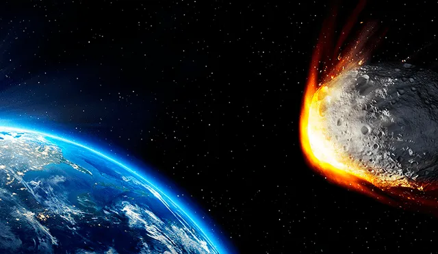 Si un asteroide de 300 metros de diámetro cayera en la Tierra a una velocidad de 30 kilómetros por segundo, provocaría una explosión de 5 000 megatones. Créditos: Shutterstock