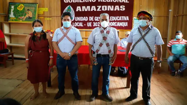 Gobernador de Amazonas visitó Condorcanqui