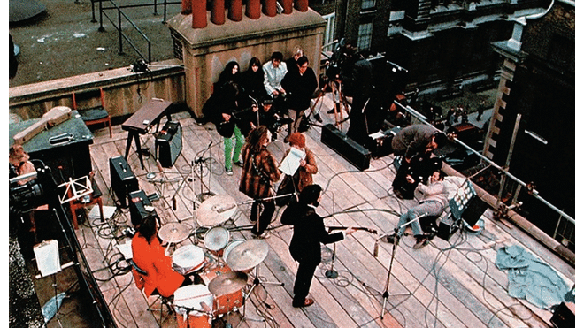 Concierto de The Beatles en la azotea cumple 50 años 