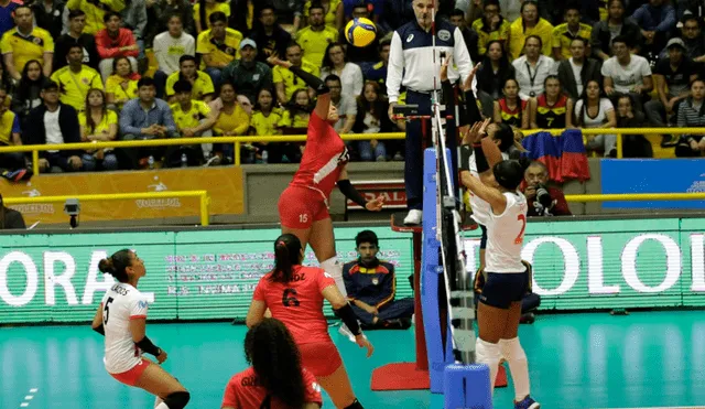 Perú vs. Colombia EN VIVO: sigue aquí el partido por la segunda fecha del Preolímpico de voleibol. | Foto: @OlimpicoCol