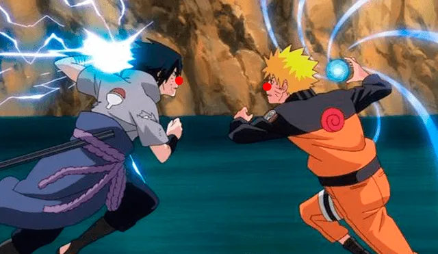 Facebook: sorprendente pelea entre payasos al estilo de ‘Naruto’ causa risas en usuarios [VIDEO]