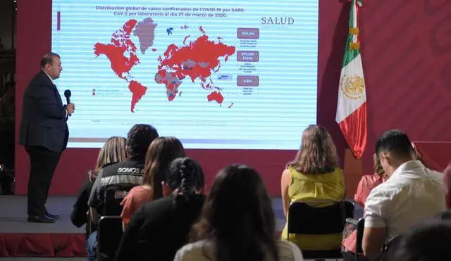 Christian Zaragoza Jiménez explicó el panorama actual de la propagación del coronavirus en México y a nivel mundial.