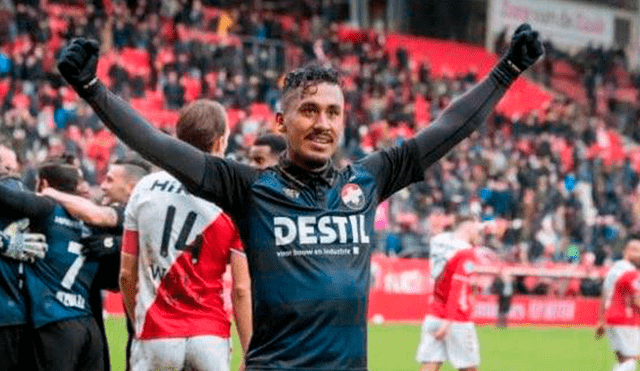 Renato Tapia fue titular en la victoria del Willen II por la liga holandesa [VIDEO]