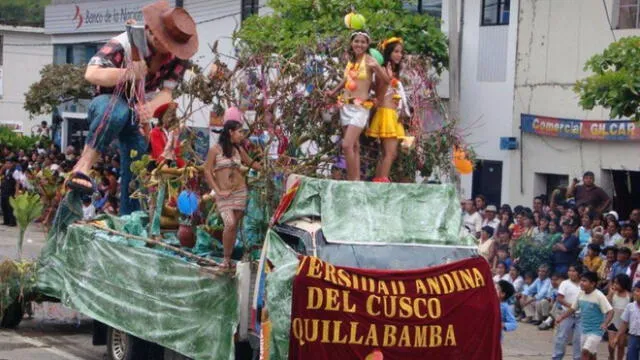 Carnaval de Quillabamba: empezó la colorida celebración