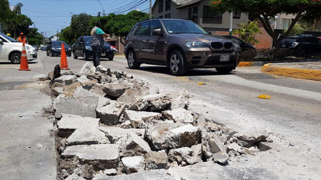 Magdalena: Municipalidad niega ruptura innecesaria de vías