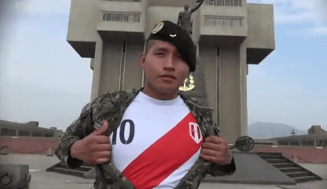 Facebook: el emotivo aliento del ejército peruano previo al Perú vs. Argentina [VIDEO]